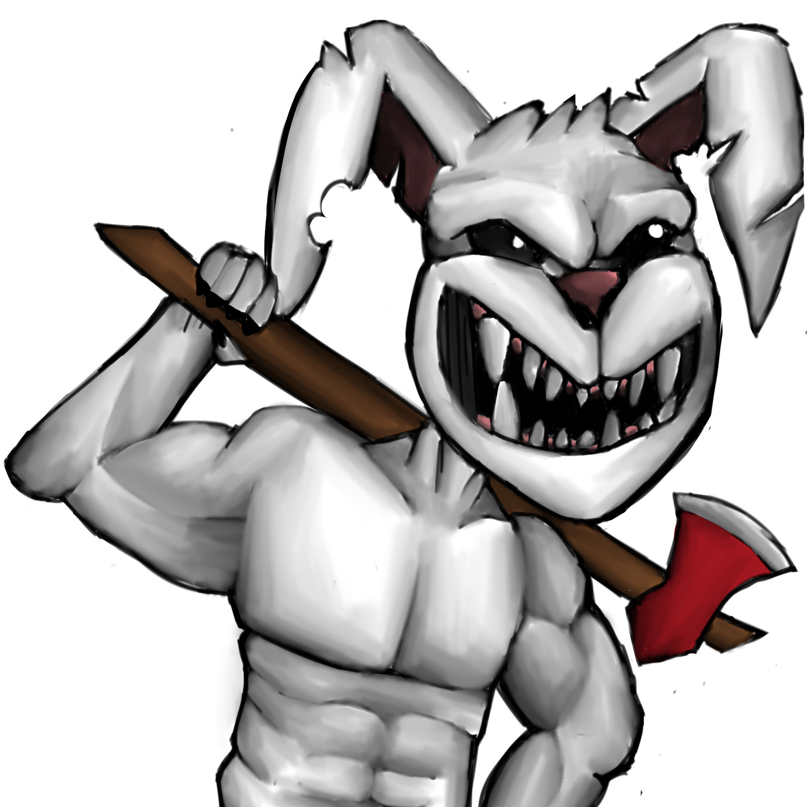 Killer bunny by Drawarks on DeviantArt