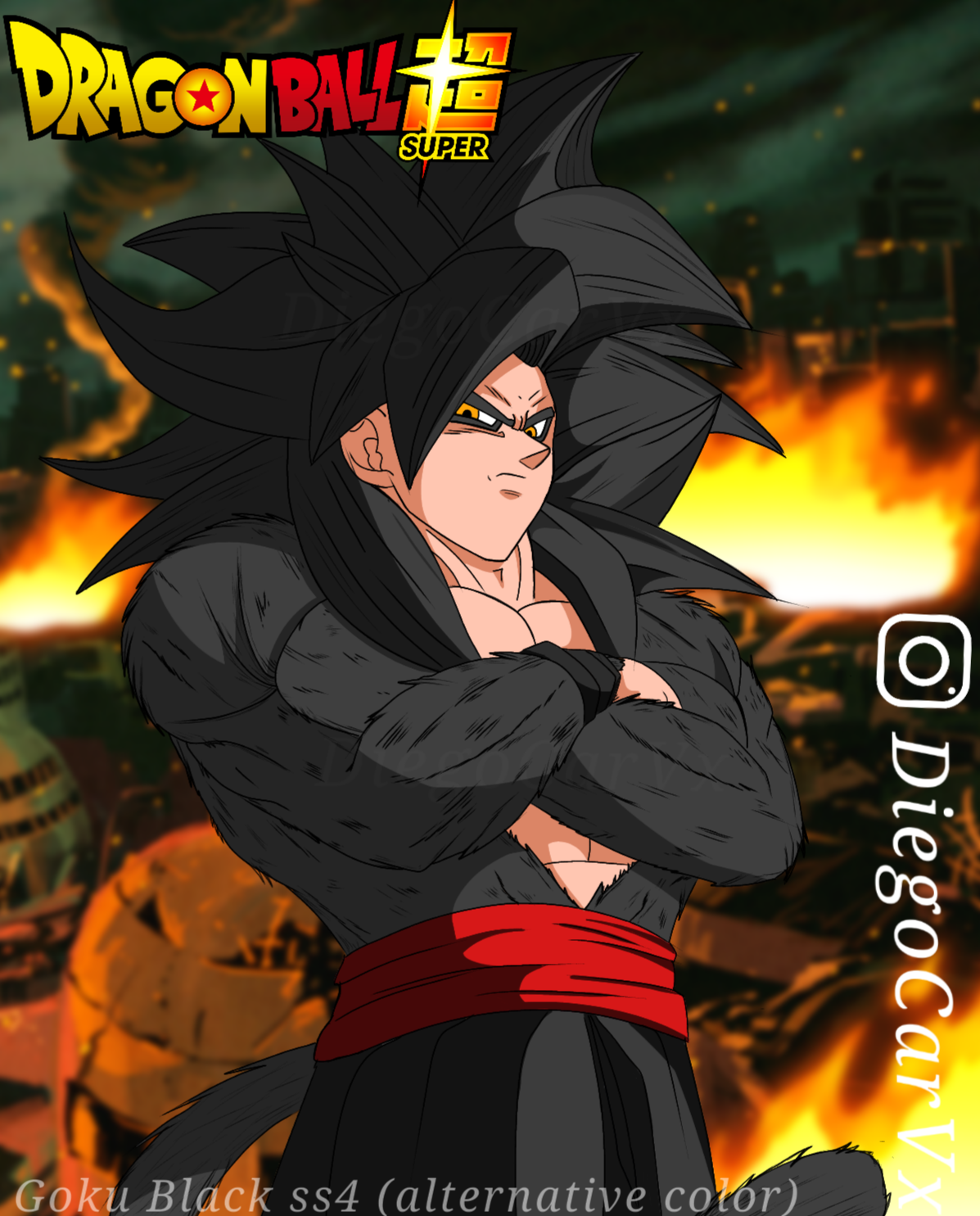 Goku Black - Desenho de tyago241 - Gartic