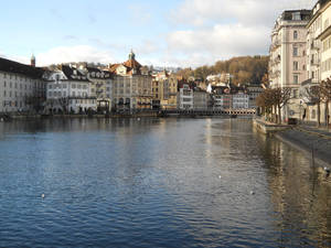 Downriver at Lucerne