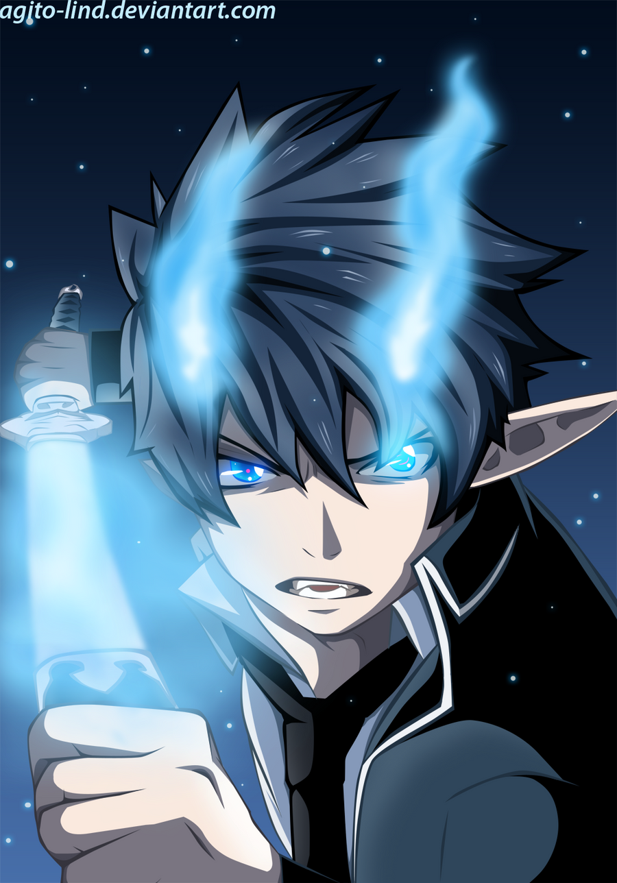 Ao No Exorcist: Rin by aagito on DeviantArt
