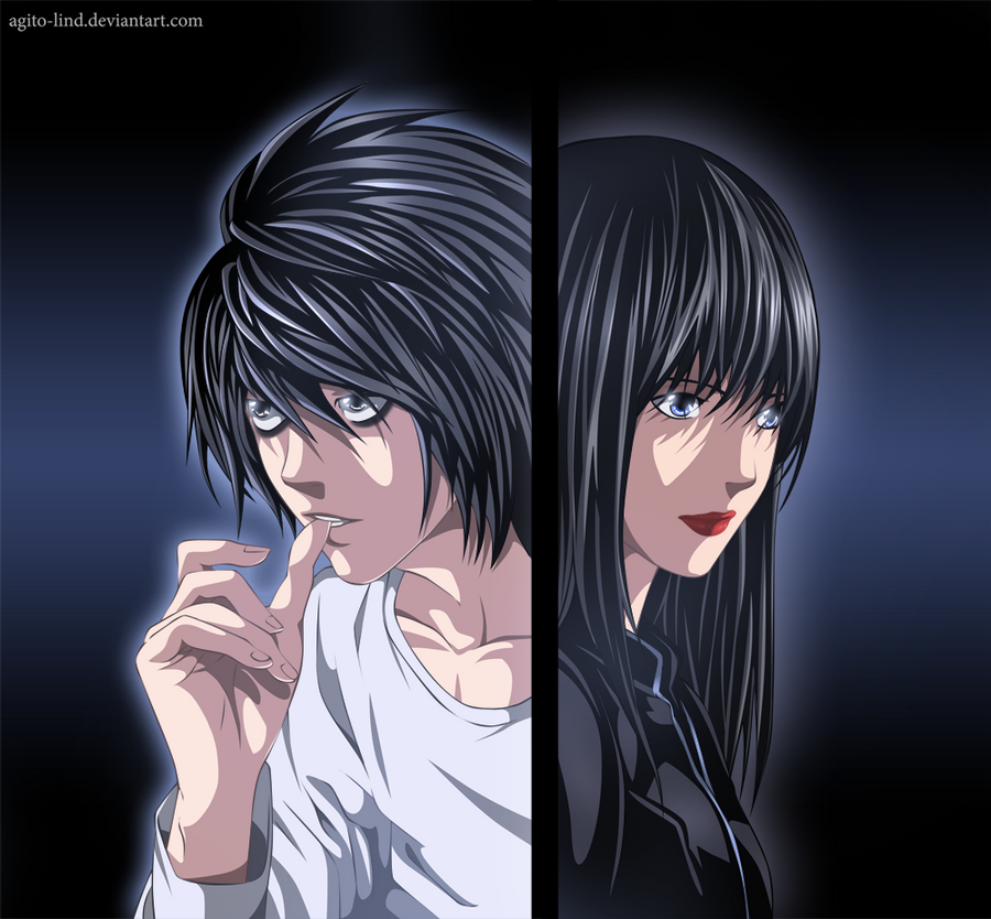 Death Note Split Death Note by aagito on DeviantArt