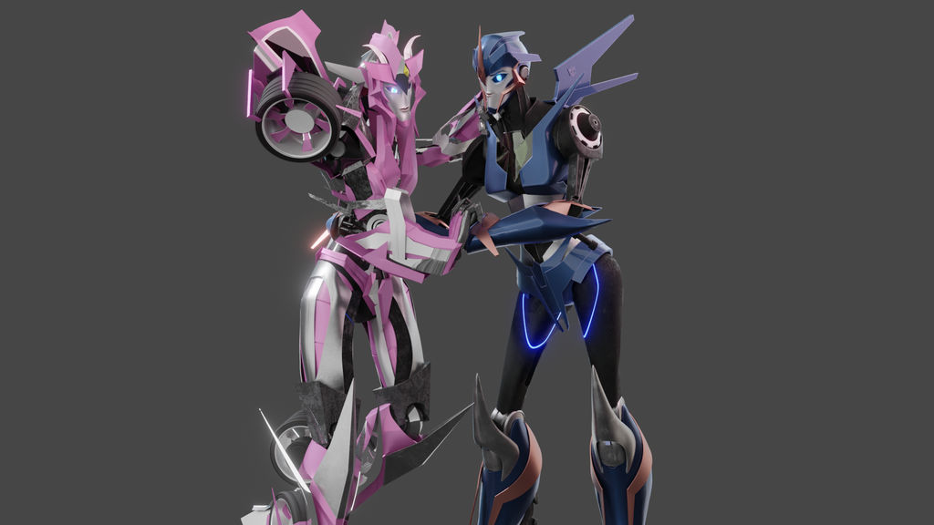 Arcee And Elita One Girl Time by sonicxrex on DeviantArt