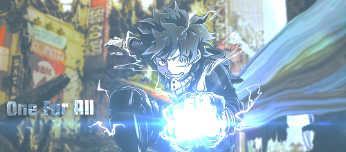 Izuku Midoriya Signature