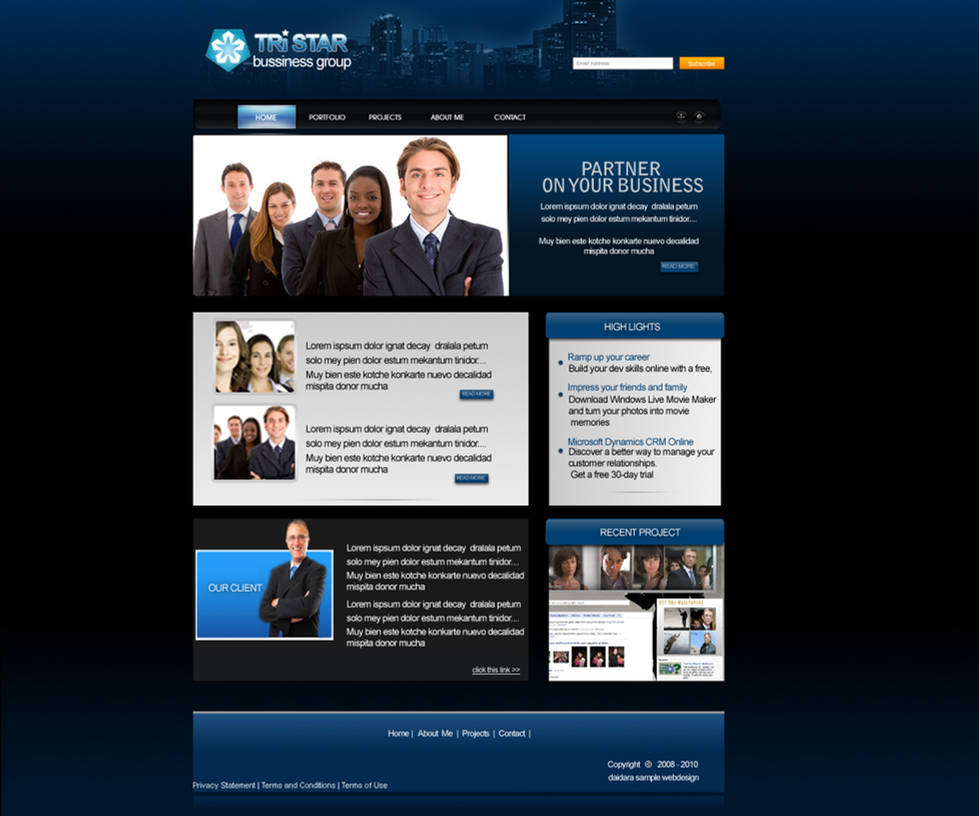 Tri Web tri webdesign by BBgambino187 on DeviantArt