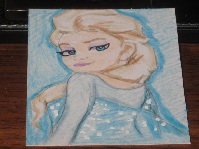 Elsa Frozen ACEO