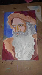 My newest painting st nicholas