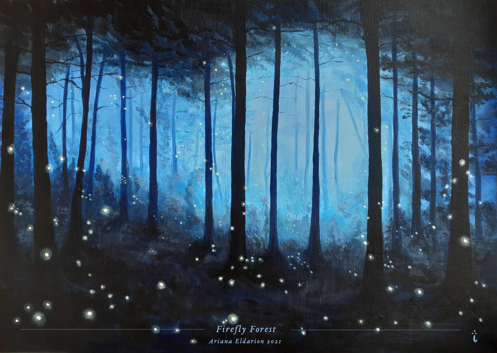 Firefly Forest by ArianaEldarion on DeviantArt