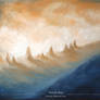 Gentle rays - oil painting
