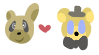 FNAF Ships - GoldTrap stamp by spookiibunn