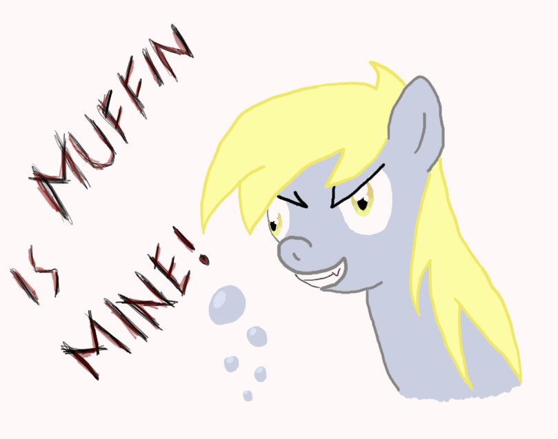 Derpy Hooves - Muffin is Mine!