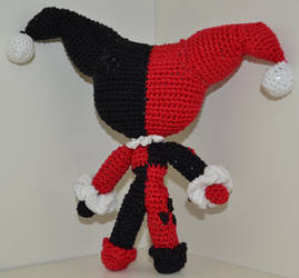 Harley Quinn Amigurumi Doll