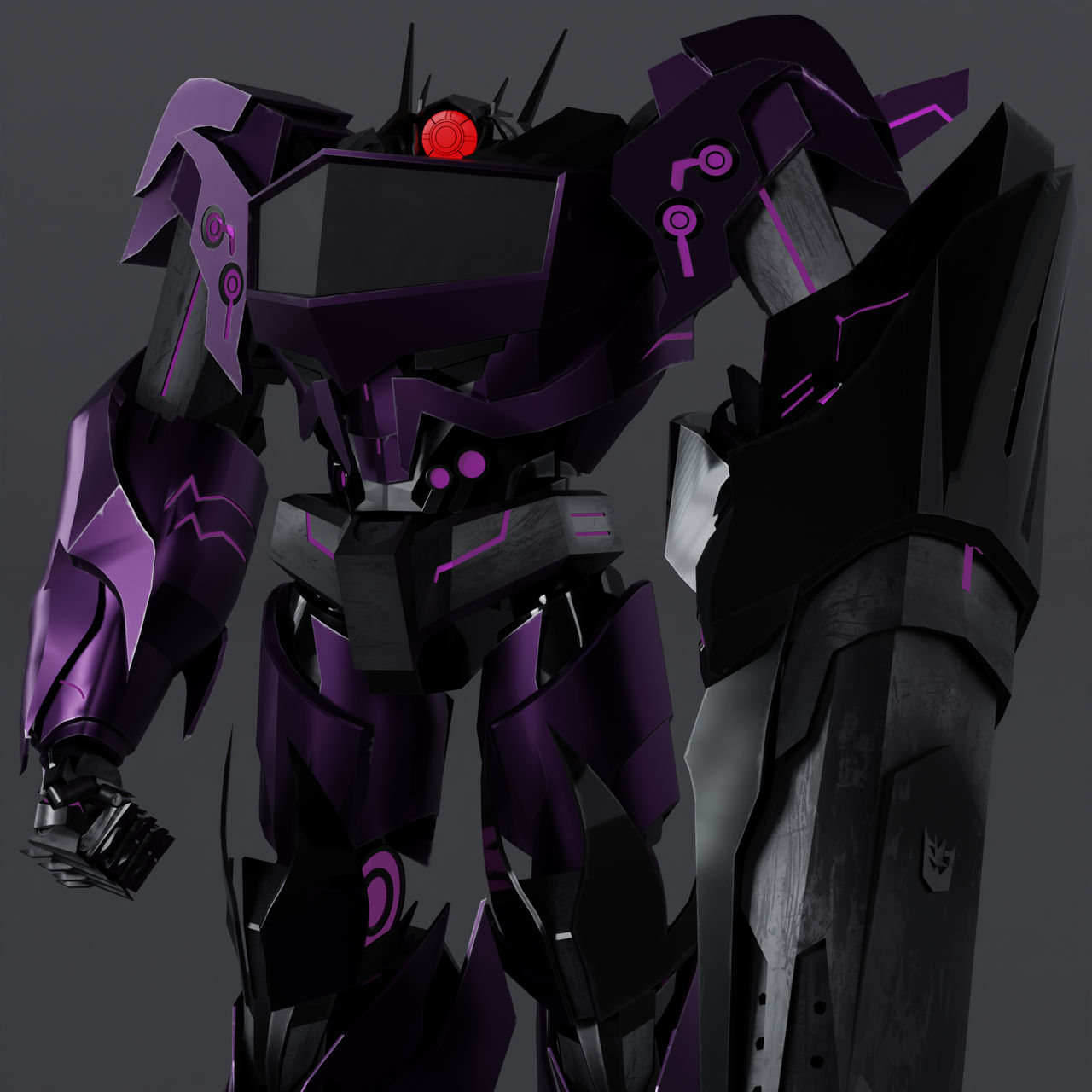 TFP Shockwave Render Blender by OmegaXOrange on DeviantArt