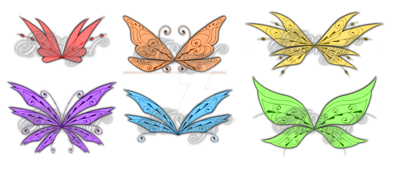 Fun Wing Designs Random Wing Designs 5 by an81angel on DeviantArt