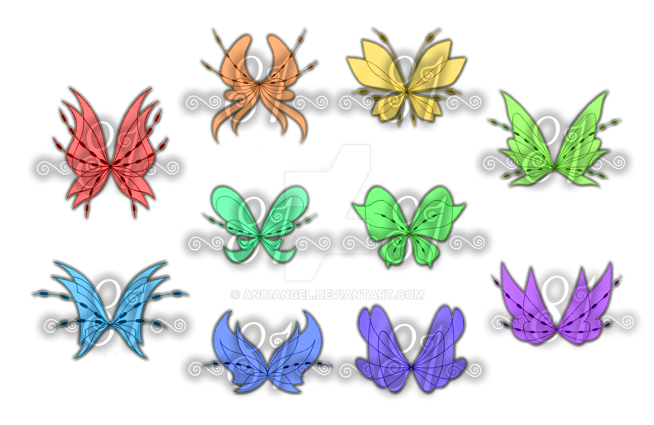 Fun Wing Designs Random Wing Designs 10 by an81angel on DeviantArt