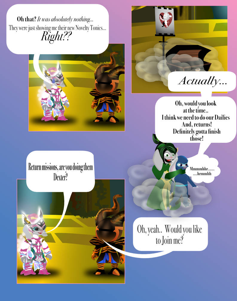 Black Lion Hunters Guild of GW2 webcomic 6 by Ferelwing on DeviantArt