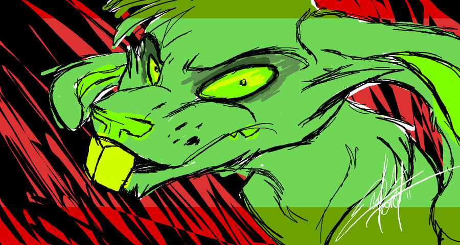 Green Rabbit by Profeszor-ERR0R on DeviantArt