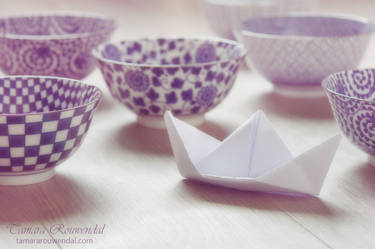 Paper boat journey