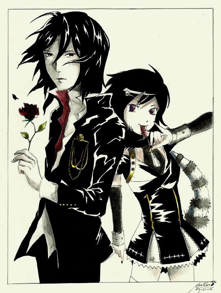 Alexander and Raven -- Vampire Kisses by ShadowDemon-08 on DeviantArt Alexander and Raven -- Vampire Kisses by ShadowDemon-08 on DeviantArt