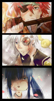 Lavi + Allen + Kanda