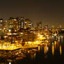 Vancouver at Night Panorama