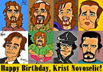 Happy Birthday Krist! by biel12