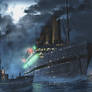 Britannic at night