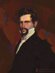 Portrait of a gentleman by EliottSontot