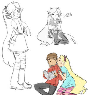 Starco doodles