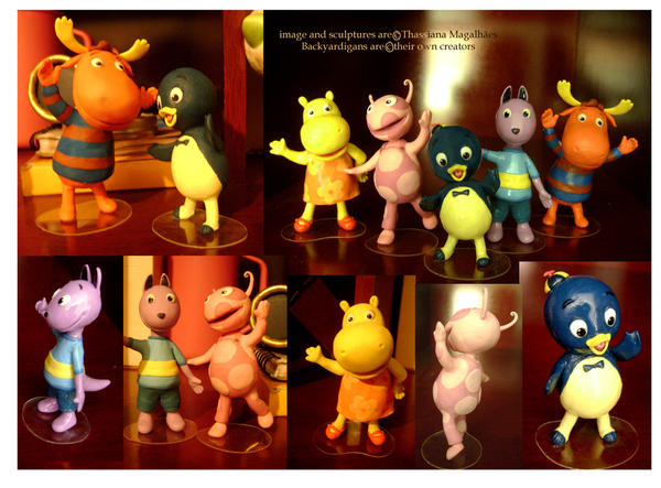 Backyardigans Props Backyardigans sculpture by thassy on DeviantArt