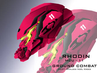 Mecha Head Concept: Rhodin
