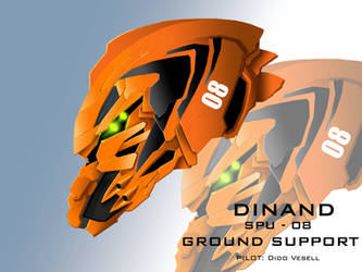 Mecha Head Concept: Dinand