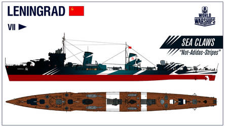 World of Warships: Leningrad Camouflage