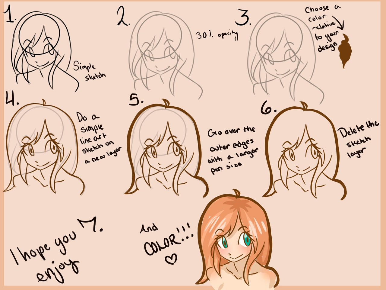 Line Drawing Tutorials Line Art Tutorial by Starry-Imagination on DeviantArt