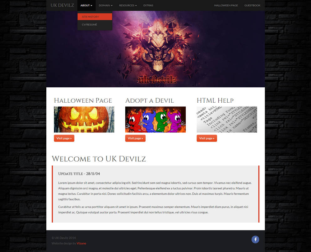 Commission - UK Devilz.com by vizune on DeviantArt