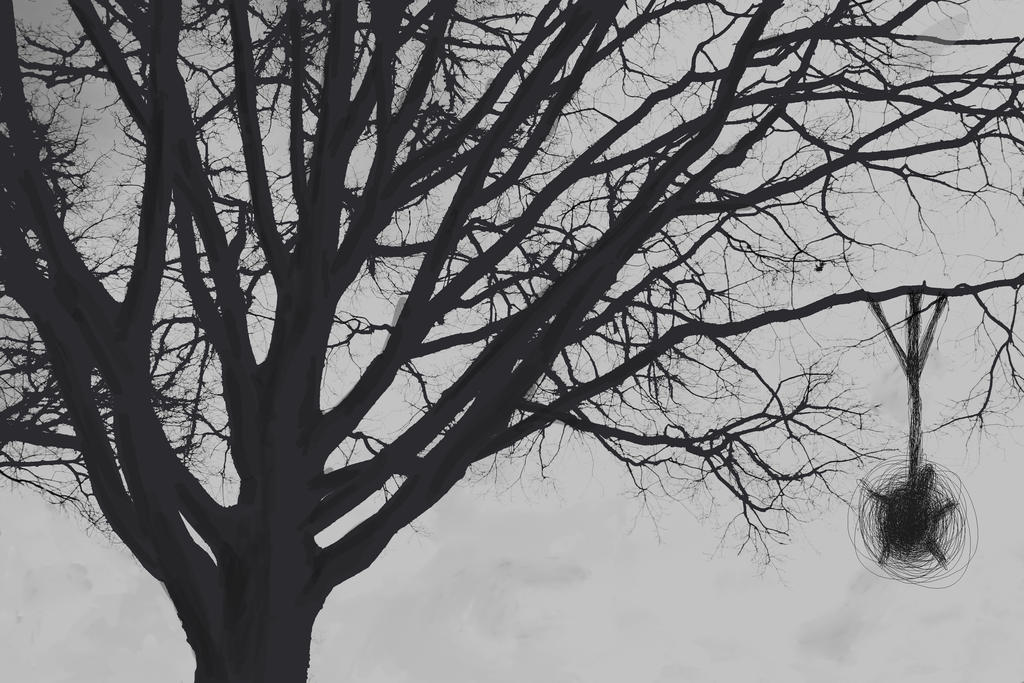Exhausted Tree depressed tree by Jukimon on DeviantArt