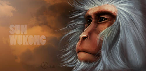 Sun Wukong the monkey king