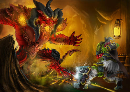 Diablo vs Thrall