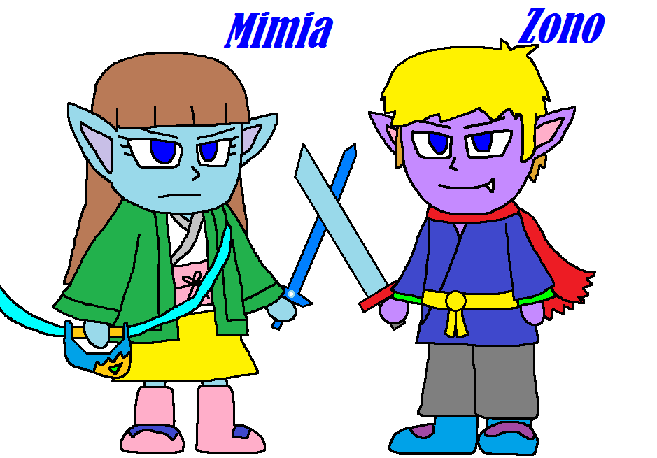 Mimia and Zono