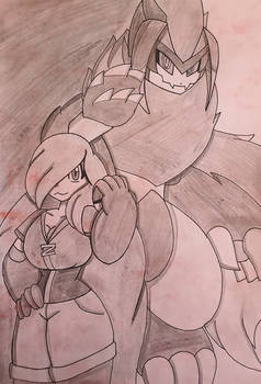 Pokemon trainer Zero and Shademist