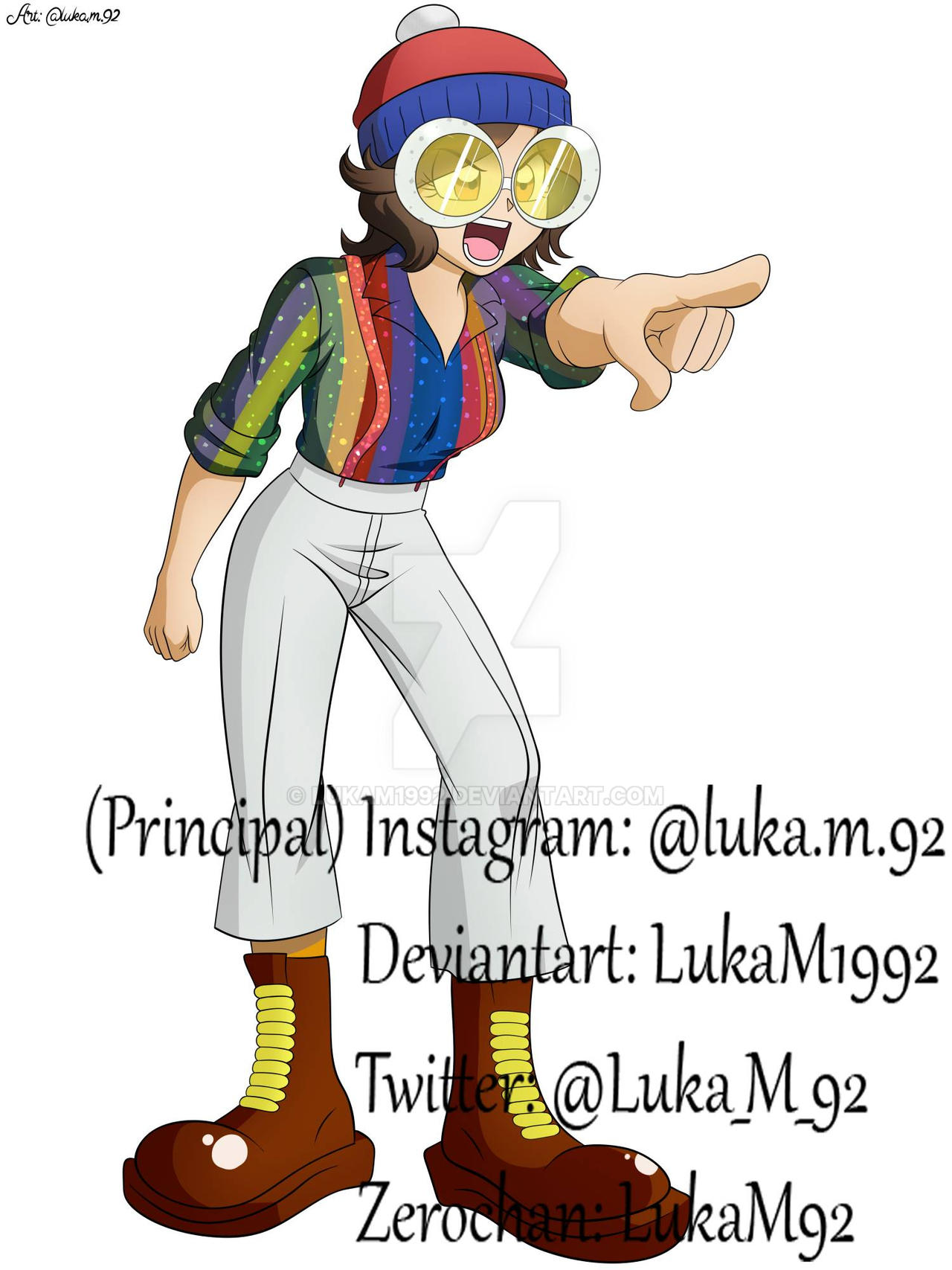 Monica Rial Commission by LukaM1992 on DeviantArt