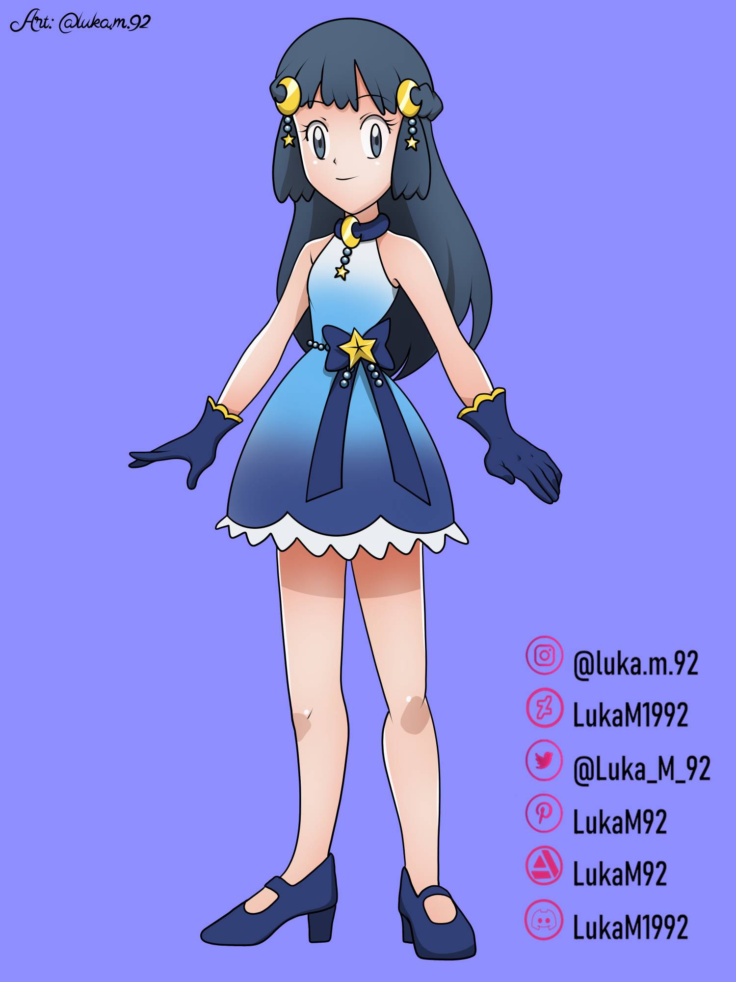 Dawn Pokemon Commission by LukaM1992 on DeviantArt