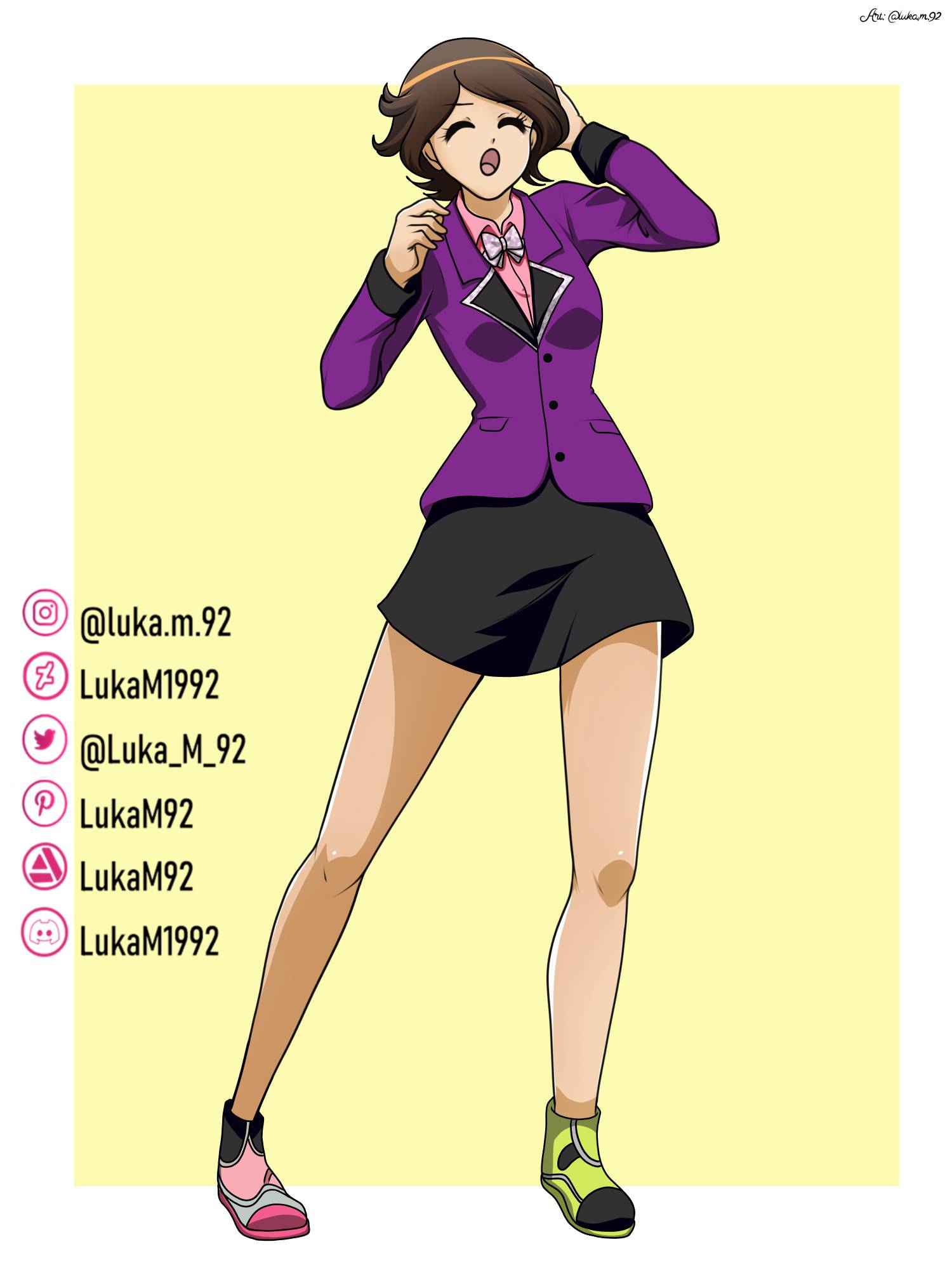 Monica Rial FanArt by LukaM1992 on DeviantArt