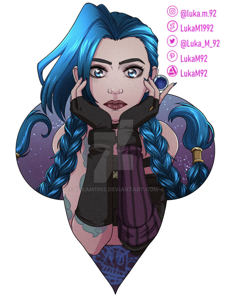 Jinx Arcane FanArt by LukaM1992 on DeviantArt