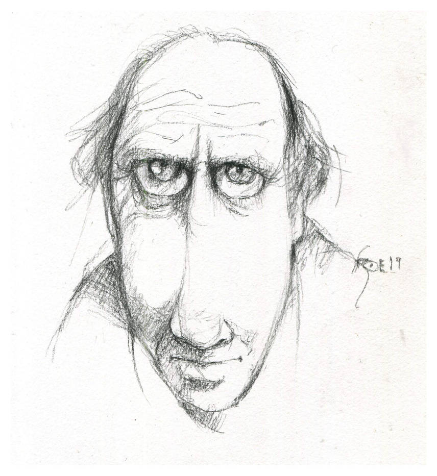 Roald Dahl by LevonHackensaw on DeviantArt