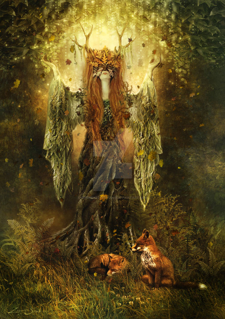 Forest Spirit by GingerKellyStudio