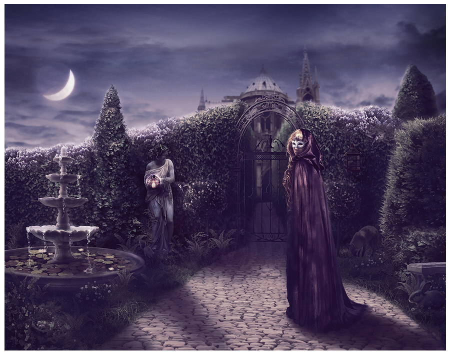 A Moonlit Garden