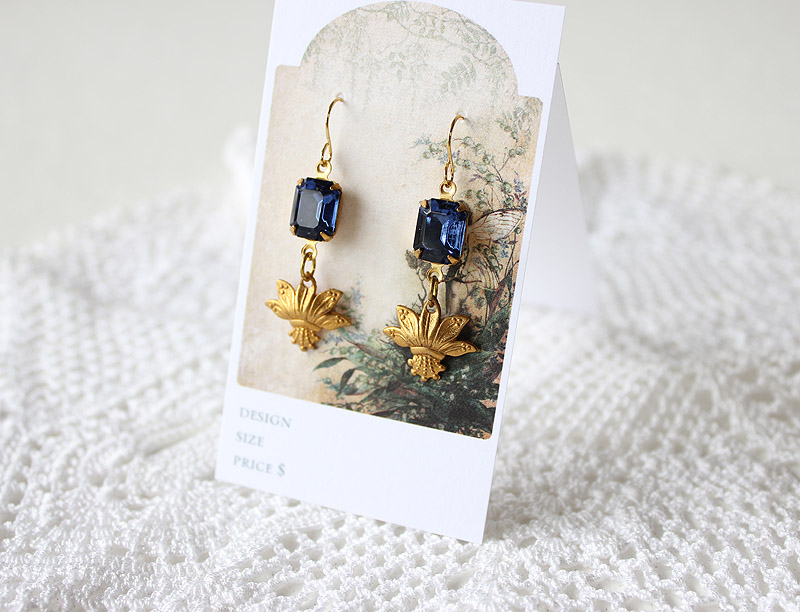 Jungle Blue Earrings