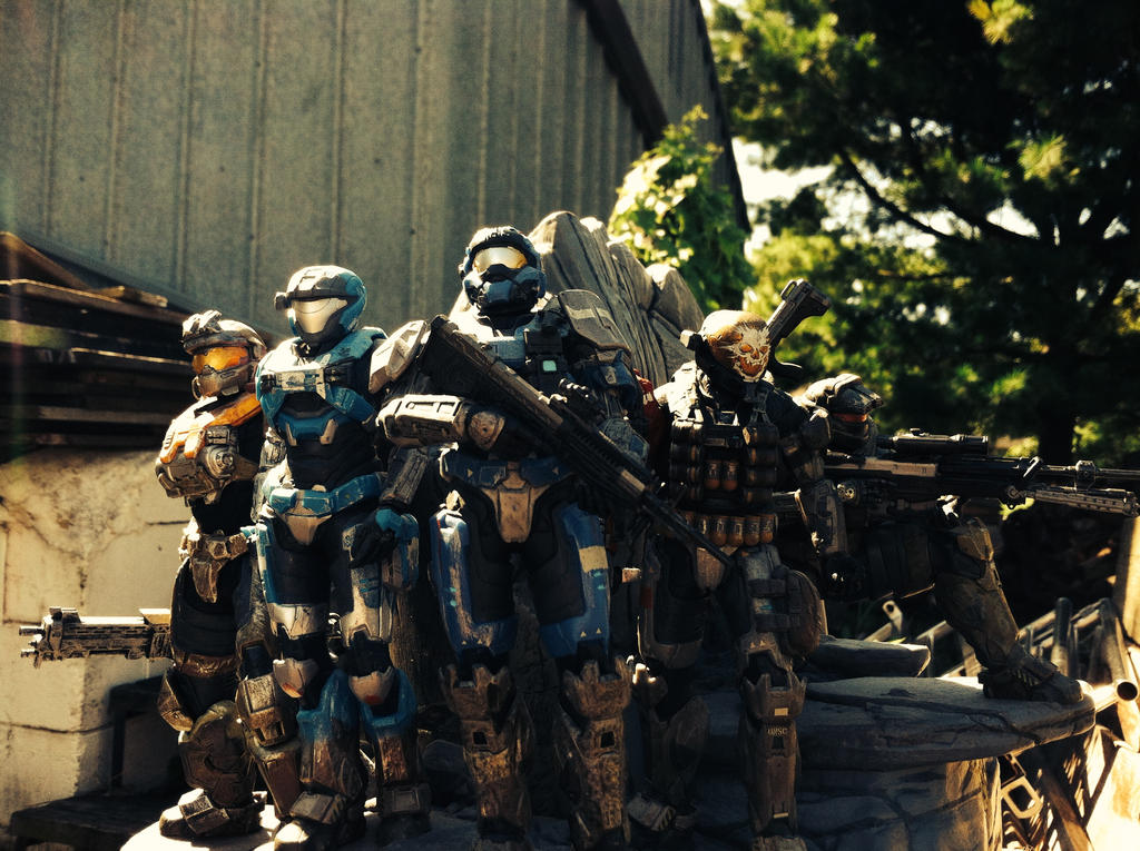 Halo Reach Noble Team Statue Wallpaper By Antnosunshyn On Deviantart Halo Reach Noble Team Statue Wallpaper By Antnosunshyn On Deviantart