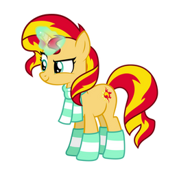 Christmas Sunset Shimmer