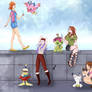 DigiGirls and digimon